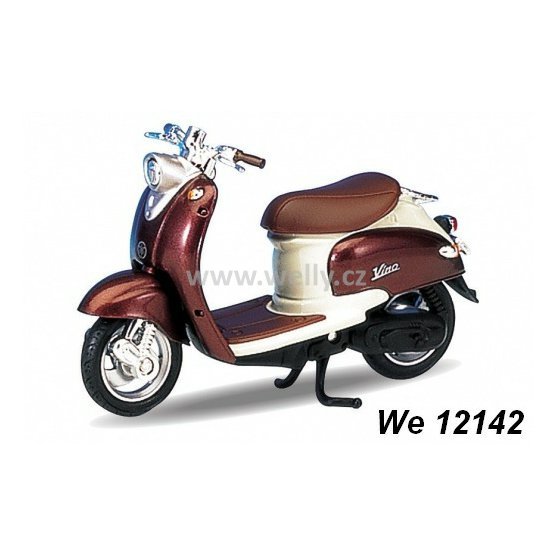 Welly 1:18 Yamaha 1999 Vino YJ 50 R (brown) - code Welly 12142, model motocyklu