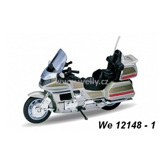 Welly 1:18 Honda Gold Wing (gold) - code Welly 12148, model motocyklu