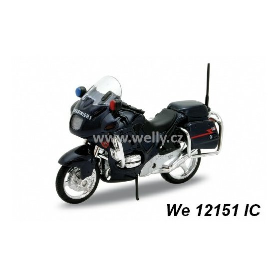 Welly 1:18 BMW R1100 RT Italian Carabinieri (black) - code Welly 12150IC, model motocyklu