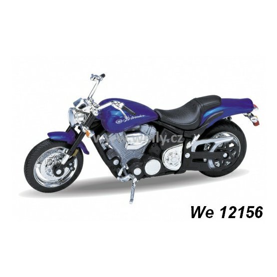 Welly 1:18 Yamaha 2002 Road Star Warrior (blue) - code Welly 12156, model motocyklu