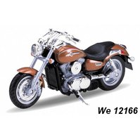 Welly 1:18 MOQ Kawasaki 2002 Vulcan 1500 Mean Streak (gold) - code Welly 12166, model moto