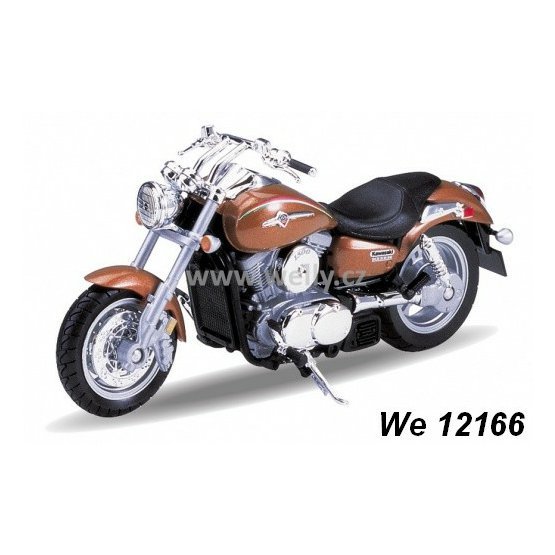 Welly 1:18 Kawasaki 2002 Vulcan 1500 Mean Streak (gold) - code Welly 12166, model motocyk