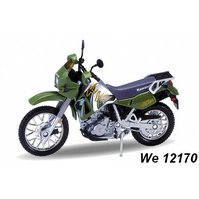 Welly 1:18 Kawasaki 2002 KLR 650 (green) - code Welly 12170, ukončena výroba