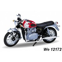 Welly 1:18 Triumph 2002 Bonneville T 100 (red) - code Welly 12172, model motocyklu