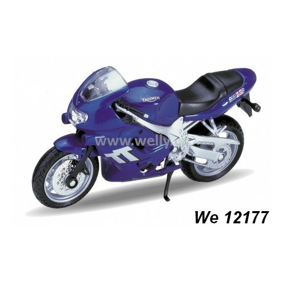 Welly 1:18 Triumph 2002 TT 600 (blue) - code Welly 12177, model motocyklu