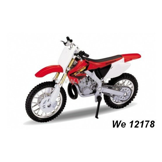 Welly 1:18 Honda CR 250 R (red) - code Welly 12178, model motocyklu