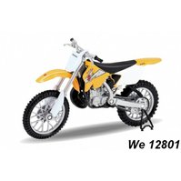 Welly 1:18 MOQ Suzuki RM 250 (yellow) - code Welly 12801, model motocyklu