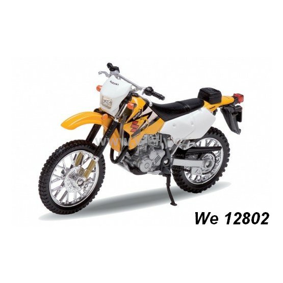 Welly 1:18 Suzuki DR-Z 400 S (yellow) - code Welly 12802, model motocyklu