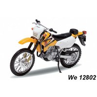 Welly 1:18 Suzuki DR-Z 400 S (yellow) - code Welly 12802, model motocyklu