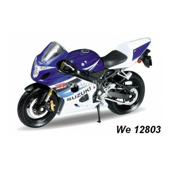 Welly 1:18 Suzuki GSX-R 750 (blue) - code Welly 12803, model motocyklu