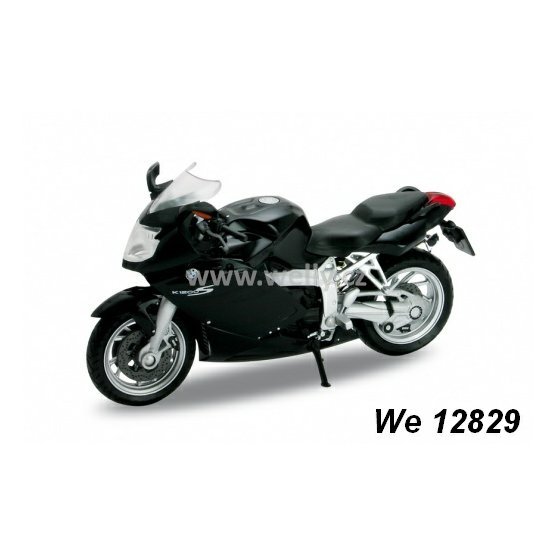 Welly 1:18 BMW K 1200 S (black) - code Welly 12829, model motocyklu