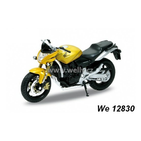 Welly 1:18 Honda Hornet (gold) - code Welly 12830, model motocyklu