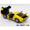 Welly Lamborghini 1971 Miura SV (yellow + silver) - code Welly 18017, modely aut