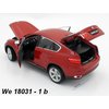 Welly BMW X 6 (red) - code Welly 18031, modely aut