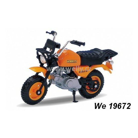 Welly 1:18 Honda Gorilla (orange) - code Welly 19672, model motocyklu