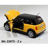Welly Mini Cooper (yellow) - code Welly 22075, modely aut