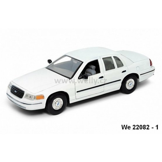 Welly 1:24 Ford 1999 Crown Victoria (white) - code Welly 22082, modely aut