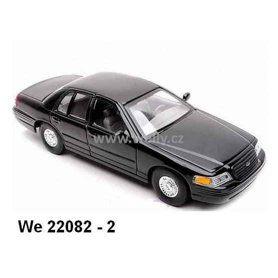 Welly 1:24 Ford 1999 Crown Victoria (black) - code Welly 22082, modely aut