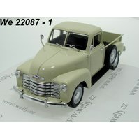 Welly 1:24 Chevrolet 1953 Pick Up 3100 (cream) - code Welly 22087, modely aut