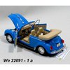 Welly VW Beetle old Convertible (blue) - code Welly 22091, modely aut
