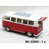 Welly VW 1962 Classical Bus (red) - code Welly 22095, modely aut