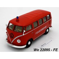 Welly 1:24 MOQ VW 1963 T1 Bus (Feuerwehr)- code Welly 22095 FE, modely aut