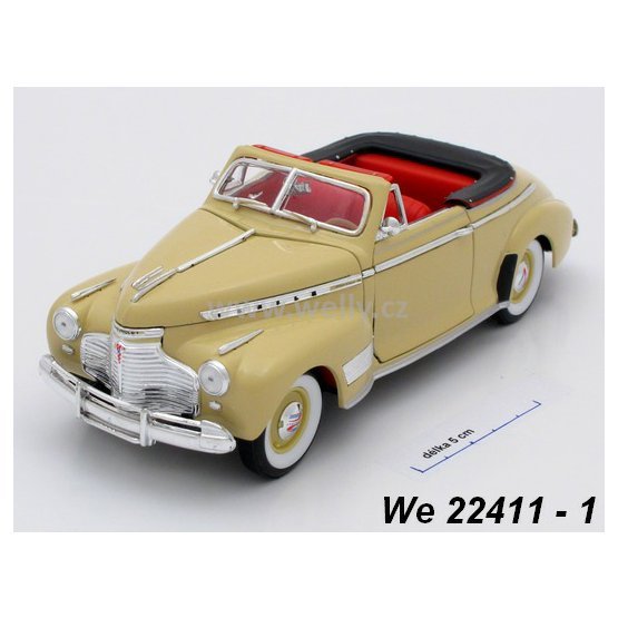 Welly 1:24 Chevrolet 1941 Special DeLuxe (cream) - code Welly 22411, modely aut