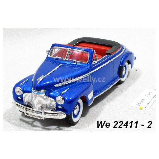 Welly 1:24 Chevrolet 1941 Special DeLuxe (blue) - code Welly 22411, modely aut