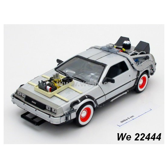 Welly 1:24 Back to The Future III - code Welly 22444, modely aut