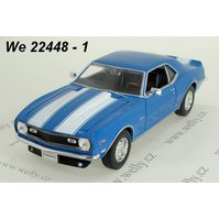 Welly 1:24 MOQ Chevrolet 1968 Camaro Z28 (blue) - code Welly 22448, modely aut