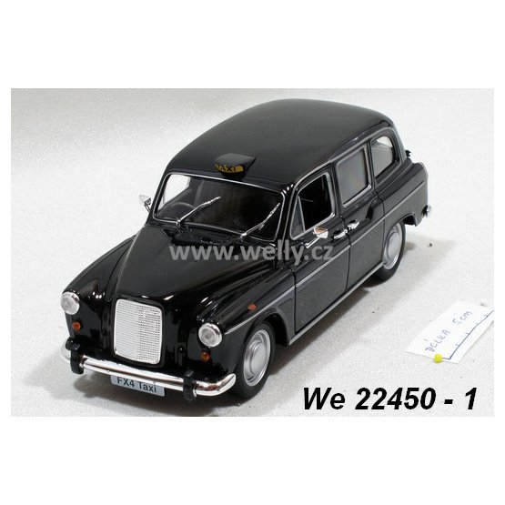 Welly 1:24 Austin FX4 London Taxi (black) - code Welly 22450, modely aut