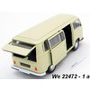 Welly Volkswagen 1972 Bus T2 (cream) - code Welly 22472, modely aut