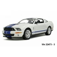 Welly 1:24 MOQ Ford Shelby 2007 Cobra GT 500 (white) - code Welly 22473, modely aut
