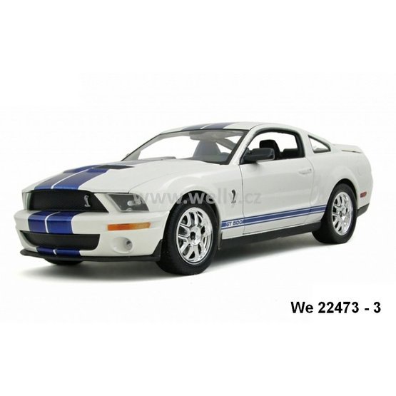 Welly 1:24 Ford Shelby 2007 Cobra GT 500 (white) - code Welly 22473, modely aut