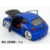 Welly Peugeot 206 tuning (blue) - code Welly 22486, modely aut