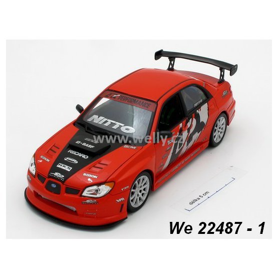 Welly 1:24 APR Subaru Impreza Performance - code Welly 22487S, modely aut