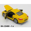 Welly Porsche Cayman S (yellow) - code Welly 22488, modely aut