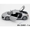 Welly 1:24 Audi R8 (silver) - code Welly 22493, modely aut