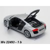 Welly Audi R8 (silver) - code Welly 22493, modely aut