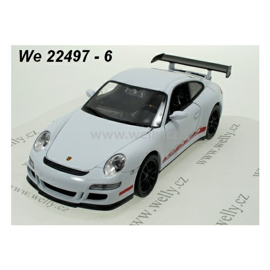 Welly 1:24 Porsche 911 (997) GT3 RS (white car + red) - code Welly 22495, nekatalogová pol