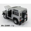 Welly Land Rover Defender (silver) - code Welly 22498, modely aut