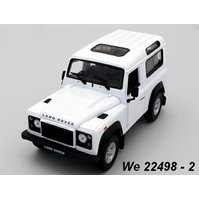 Welly 1:24 Land Rover Defender (white) - code Welly 22498, modely aut