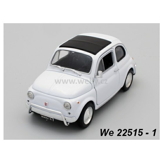 Welly 1:24 Fiat Nuova 500 (white) - code Welly 22515, modely aut