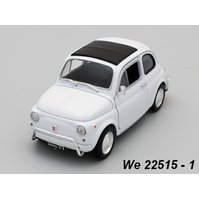 Welly 1:24 Fiat Nuova 500 (white) - code Welly 22515, modely aut