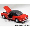 Welly Alfa Romeo 1960 Spider 2600 soft-top (red) - code Welly 24003H, modely aut