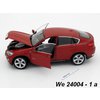 Welly 1:24 BMW X6 (red) - code Welly 24004, modely aut