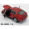 Welly BMW X6 (red) - code Welly 24004, modely aut