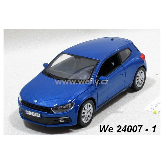 Welly 1:24 Volkswagen Scirocco (blue) - code Welly 24007, modely aut