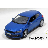 Welly 1:24 Volkswagen Scirocco (metallic blue) - code Welly 24007, modely aut