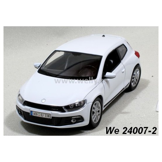 Welly 1:24 Volkswagen Scirocco (white) - code Welly 24007, modely aut